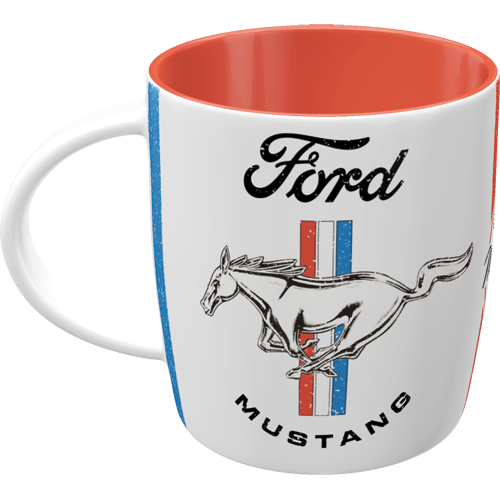 nostalgic-art-ford-mustang-horse-stripes-logo-tazza-in-ceramica-330-ml image 4