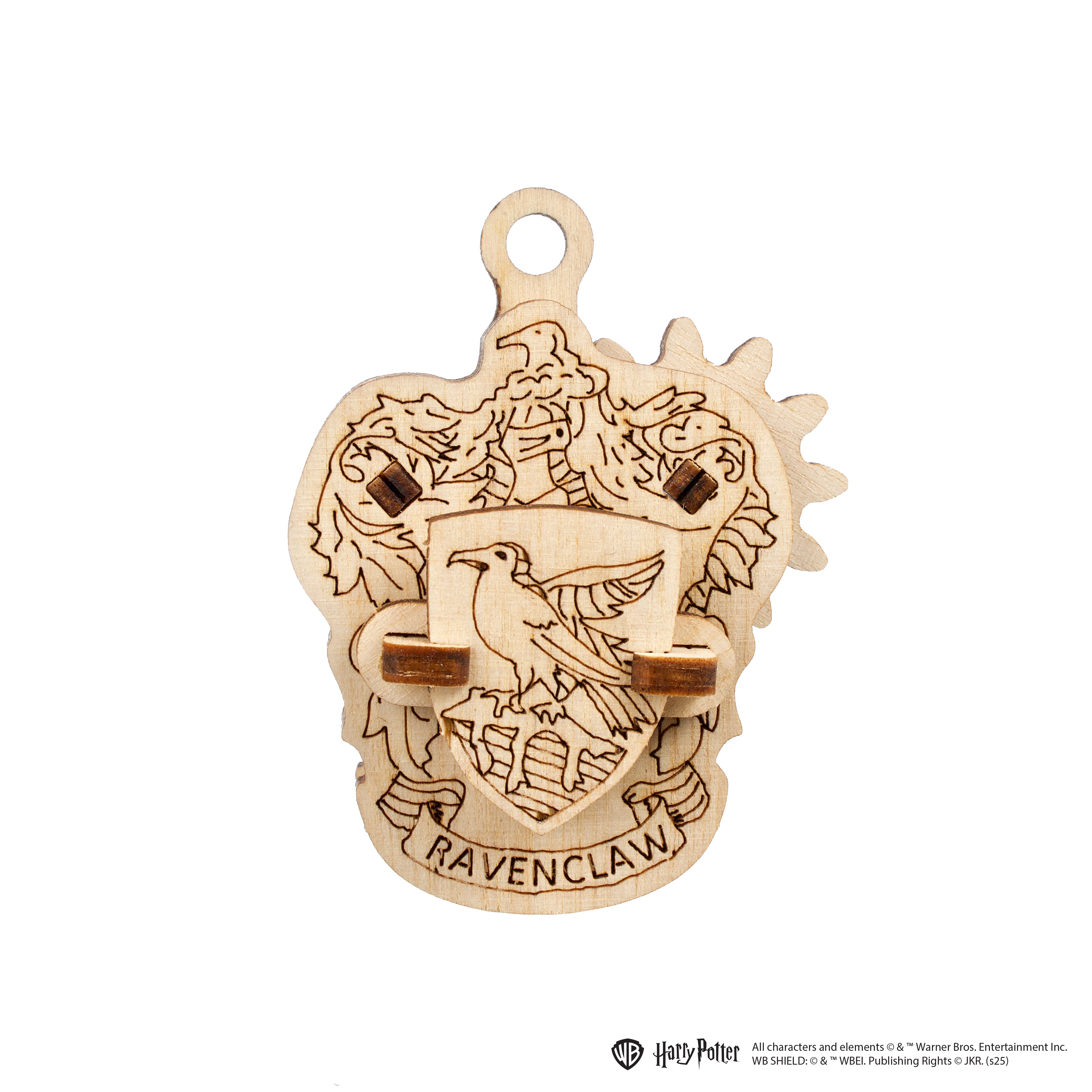 ugears-hogwarts-houses-fidgets-set-4-stemmi-in-legno-harry-potter image 4
