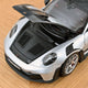 norev-porsche-911-gt3-rs-con-pacchetto-weissach-2022-gt-silver-metallic-1-18-mod image 3