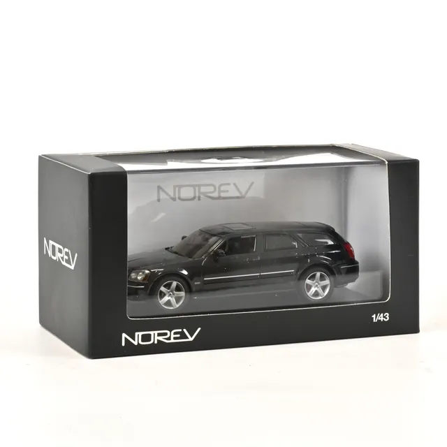 norev-dodge-magnum-srt8-2006-modellino-auto-1-43-nero-brillante image 1