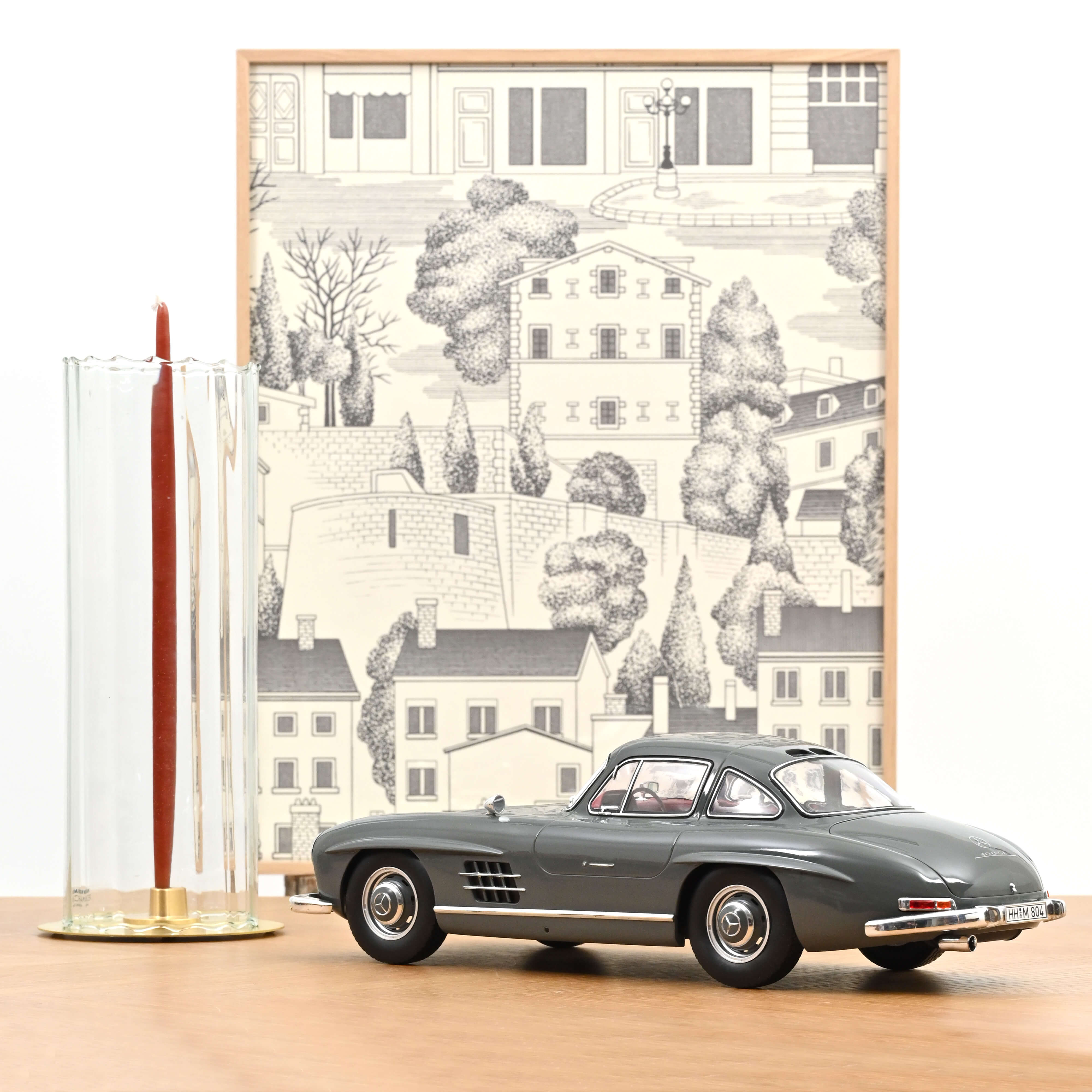 norev-mercedes-benz-300-sl-1954-gris-graphite-1-12 image 2