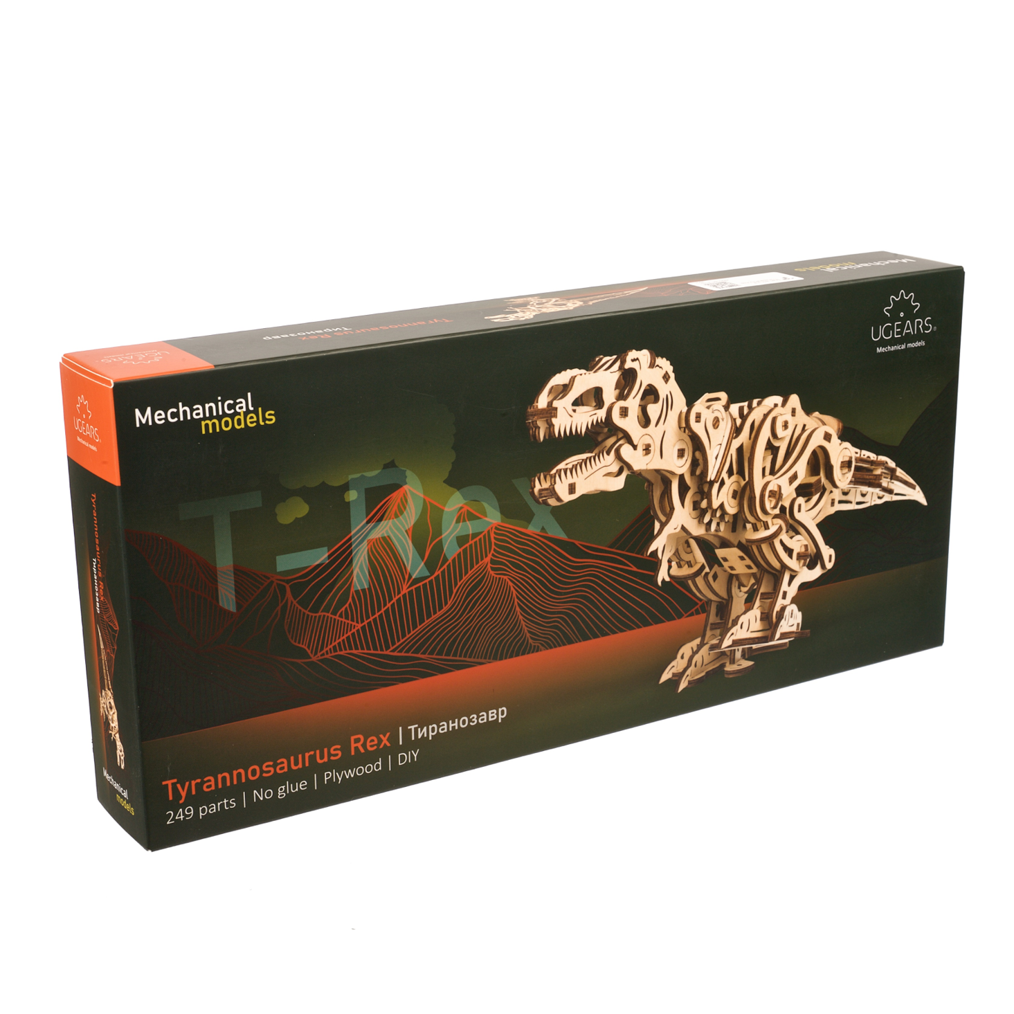 ugears-tyrannosaurus-rex-modellino-meccanico-in-legno-da-costruire image 5