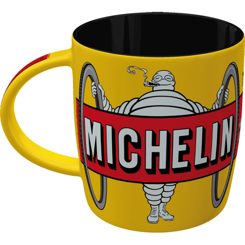 nostalgic-art-michelin-tyres-bibendum-yellow-tazza-in-ceramica-330-ml-2 image 4