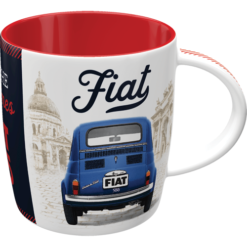 nostalgic-art-fiat-500-enjoy-the-good-times-tazza-in-ceramica-330-ml image 7