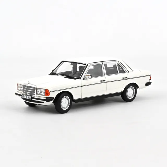 norev-mercedes-benz-200-1982-modellino-auto-1-18-bianco-youngtimer image 1