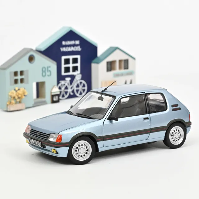 norev-peugeot-205-gti-1-6-1988-bleu-topaze-automodello-1-18 image 1