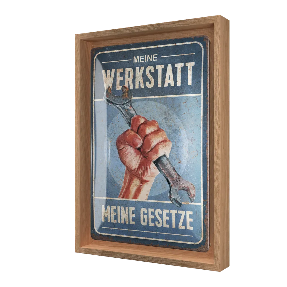 nostalgic-art-meine-werkstatt-meine-gesetze-n-frame-m-edition-24x33-5-cm image 1