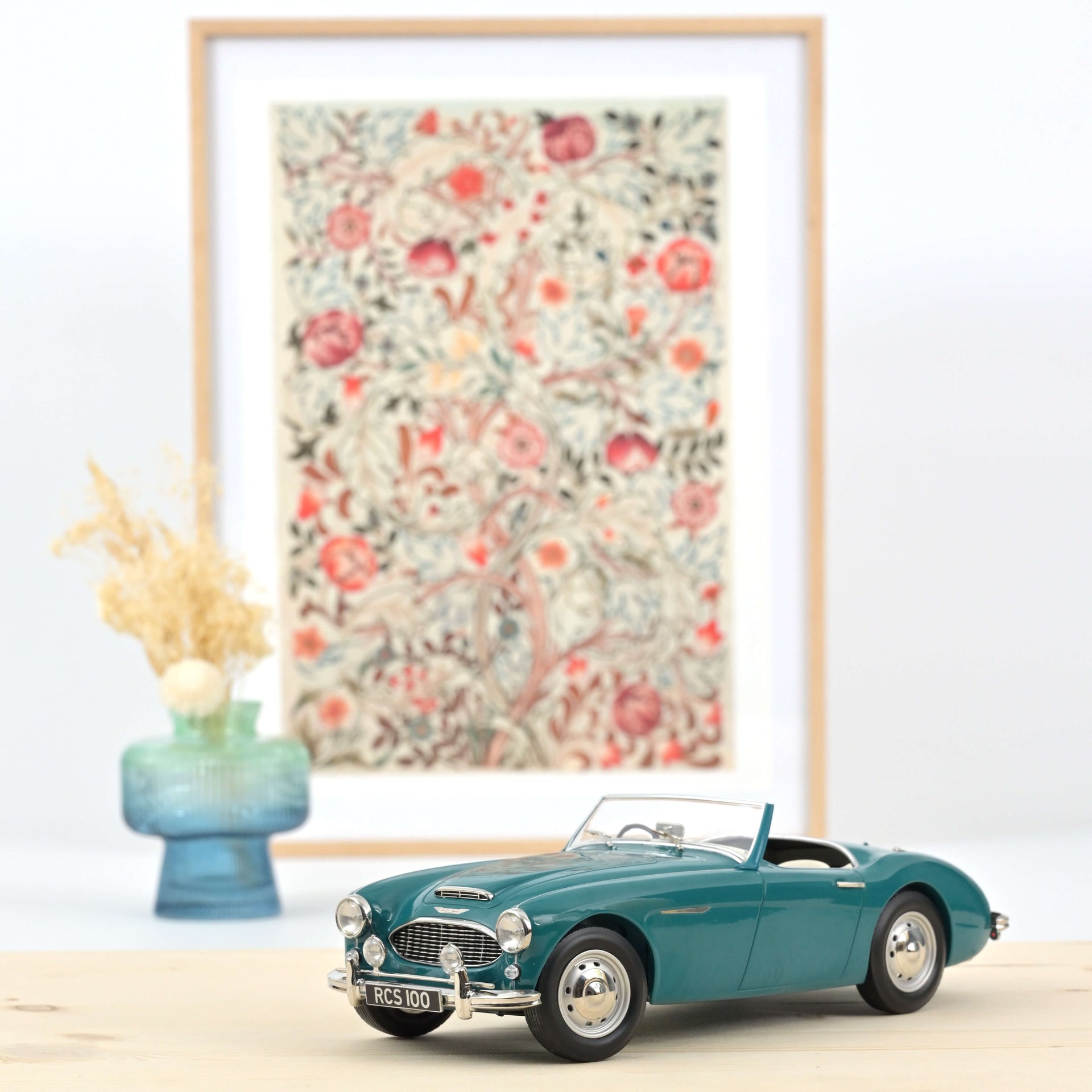 norev-austin-healey-3000-mk-1-1959-modellino-auto-1-18-verde image 1