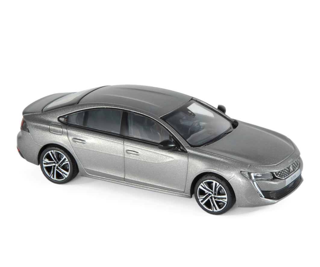 norev-peugeot-508-gt-2018-gris-artense-modellino-auto-1-43 image 1