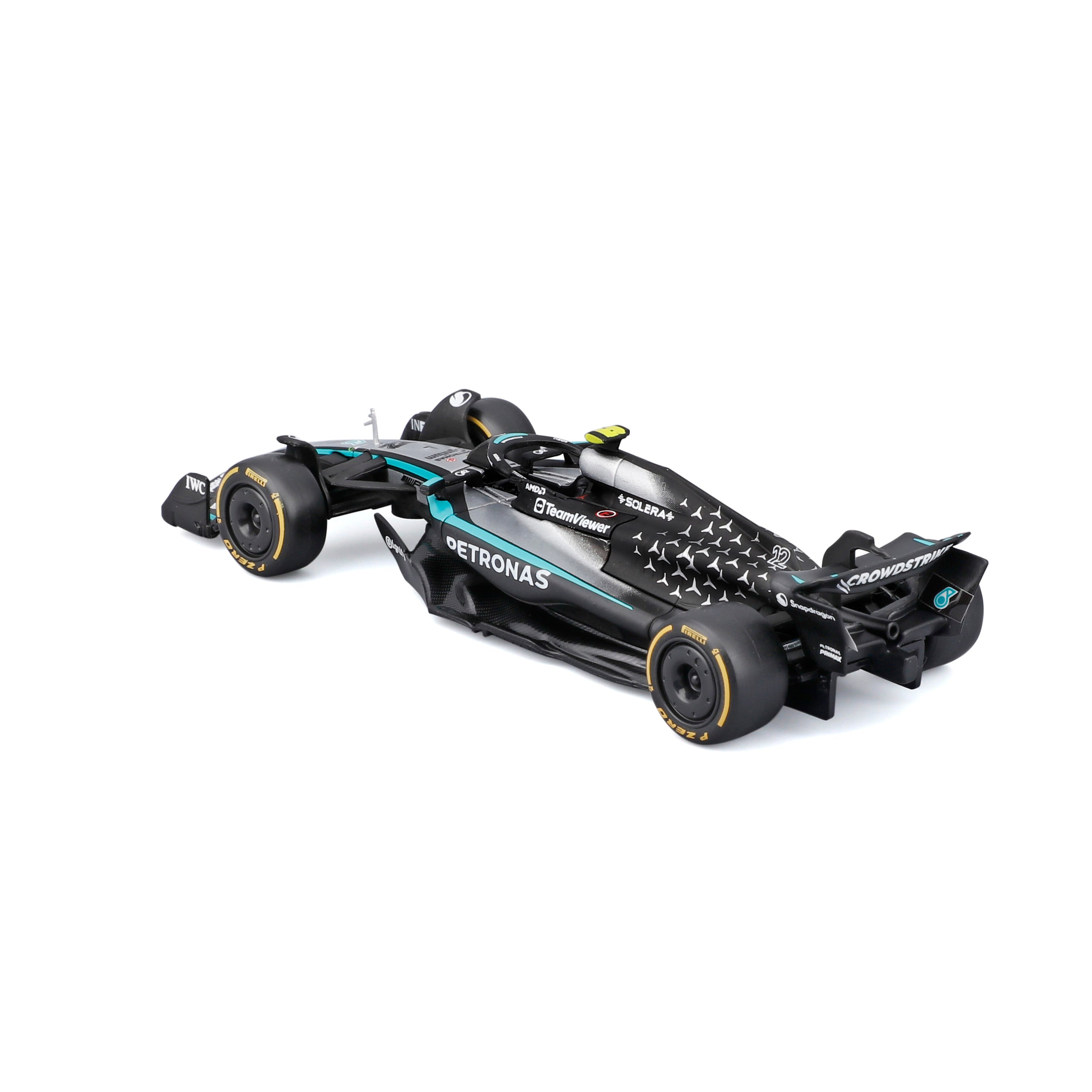 bburago-f1-mercedes-amg-w16-2025-12-kimi-antonelli-modellino-auto-1-43 image 5