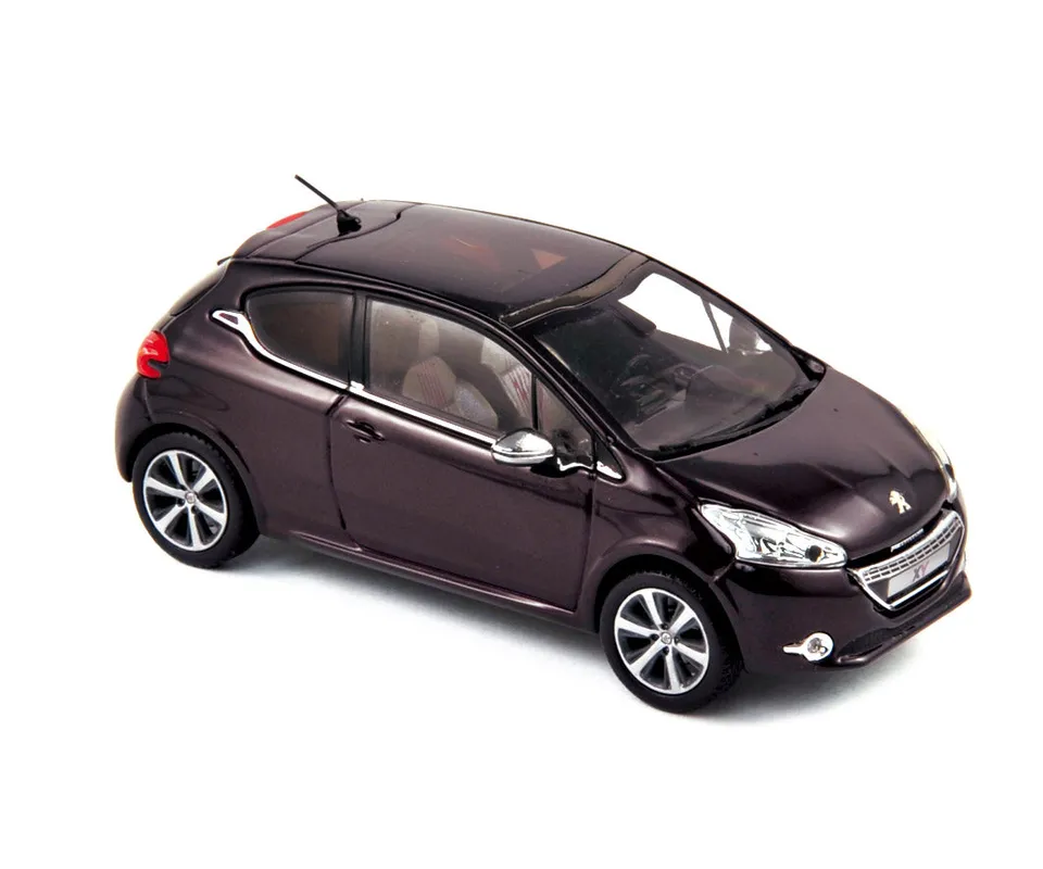 norev-peugeot-208-xy-2012-night-violet-1-43-modellino-auto image 1