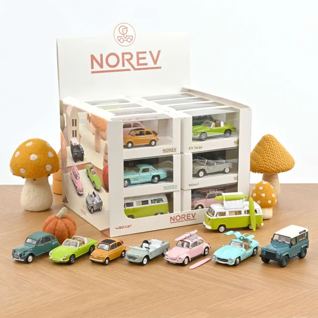 norev-display-24-pz-jet-car-vintage-1-43-assortiti image 1