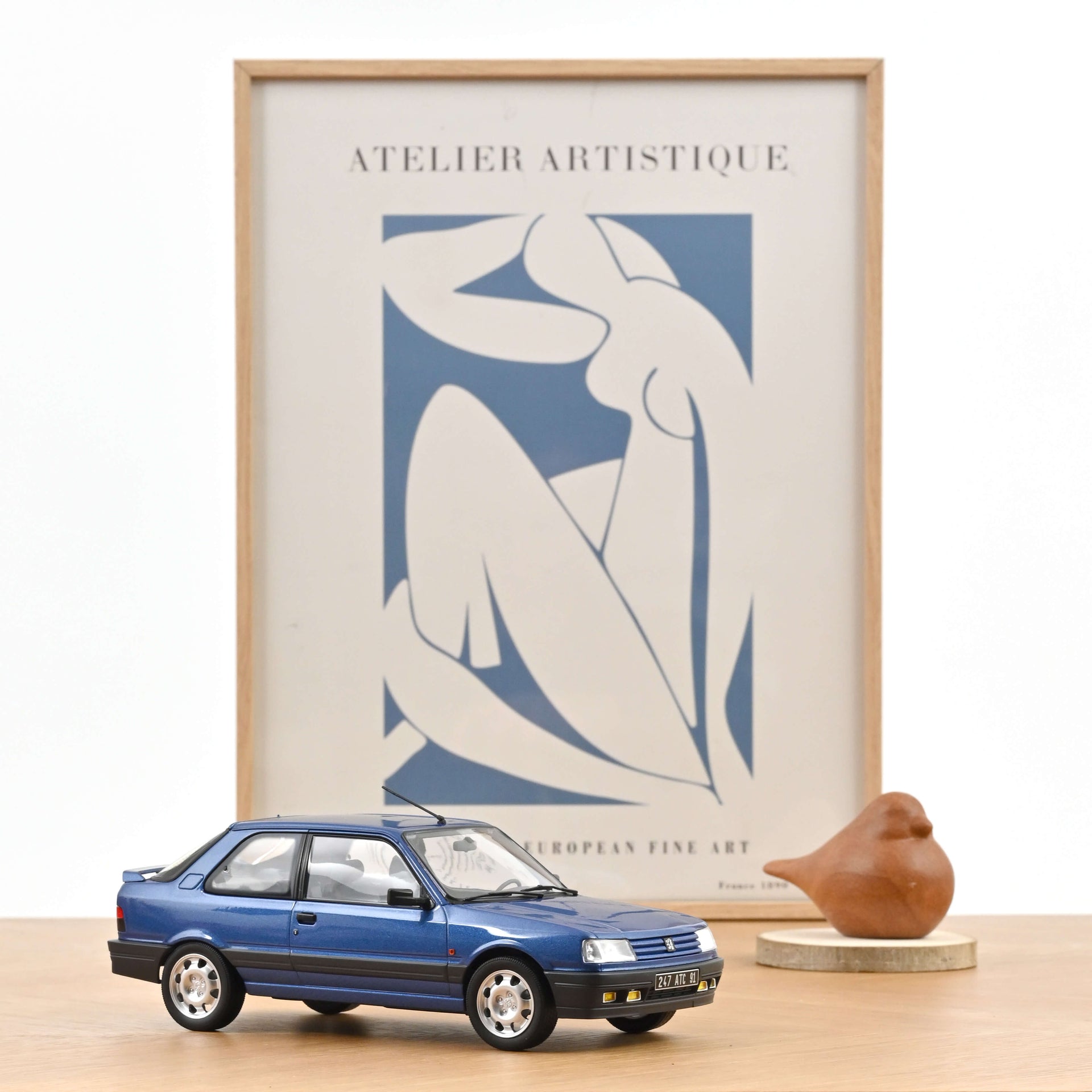 norev-peugeot-309-gti-16-1991-miami-blue-modellino-auto-1-18 image 1