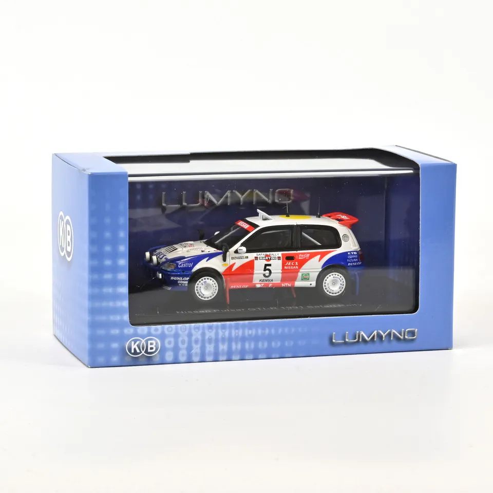 norev-nissan-pulsar-gti-r-1991-safari-rally-5-blomqvist-melander-modello-1-43 image 1