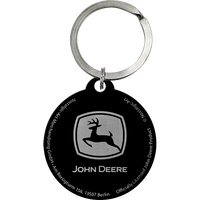 nostalgic-art-john-deere-logo-portachiavi-in-metallo-4-cm image 2
