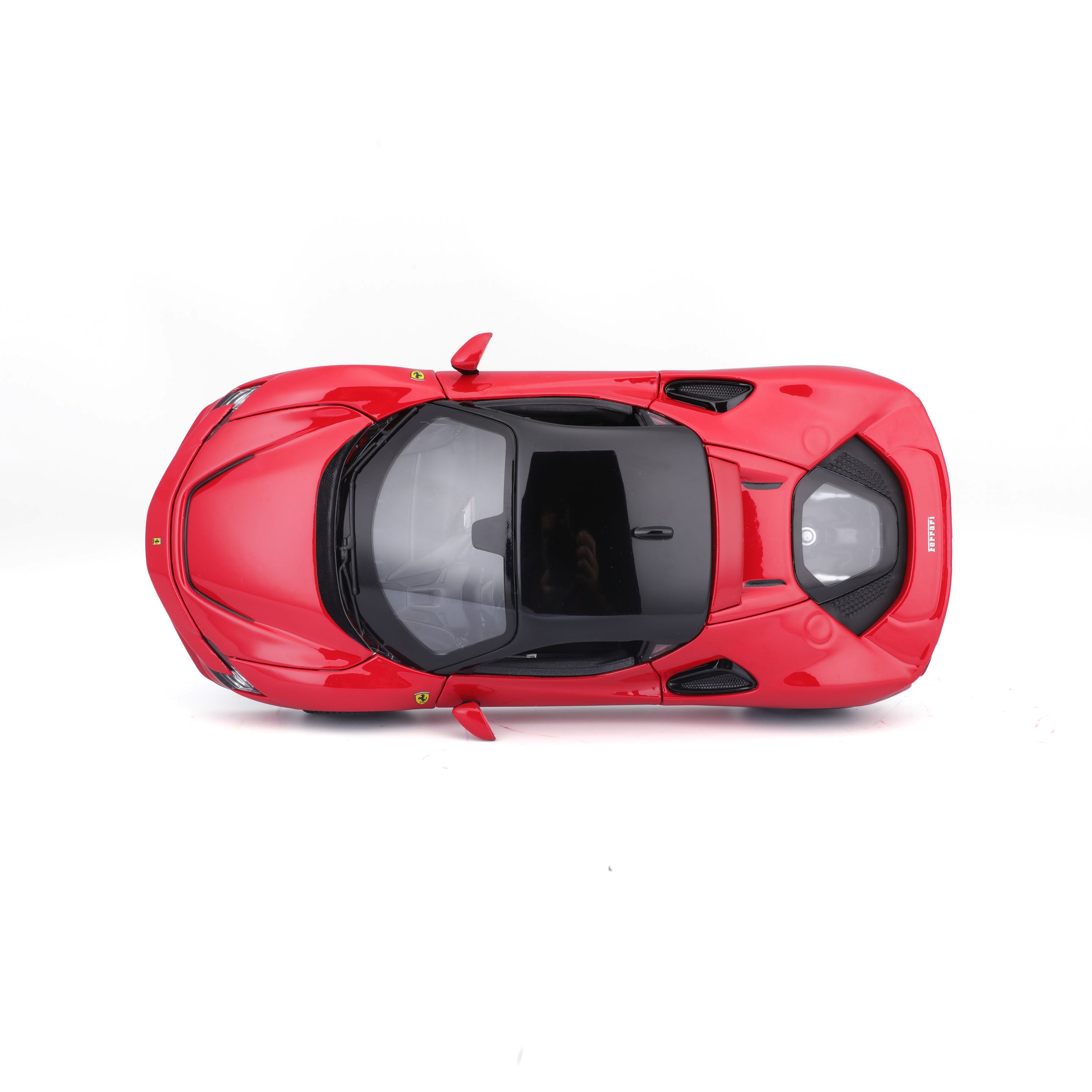 bburago-ferrari-sf90-stradale-rossa-modellino-auto-stradale-1-24 image 8