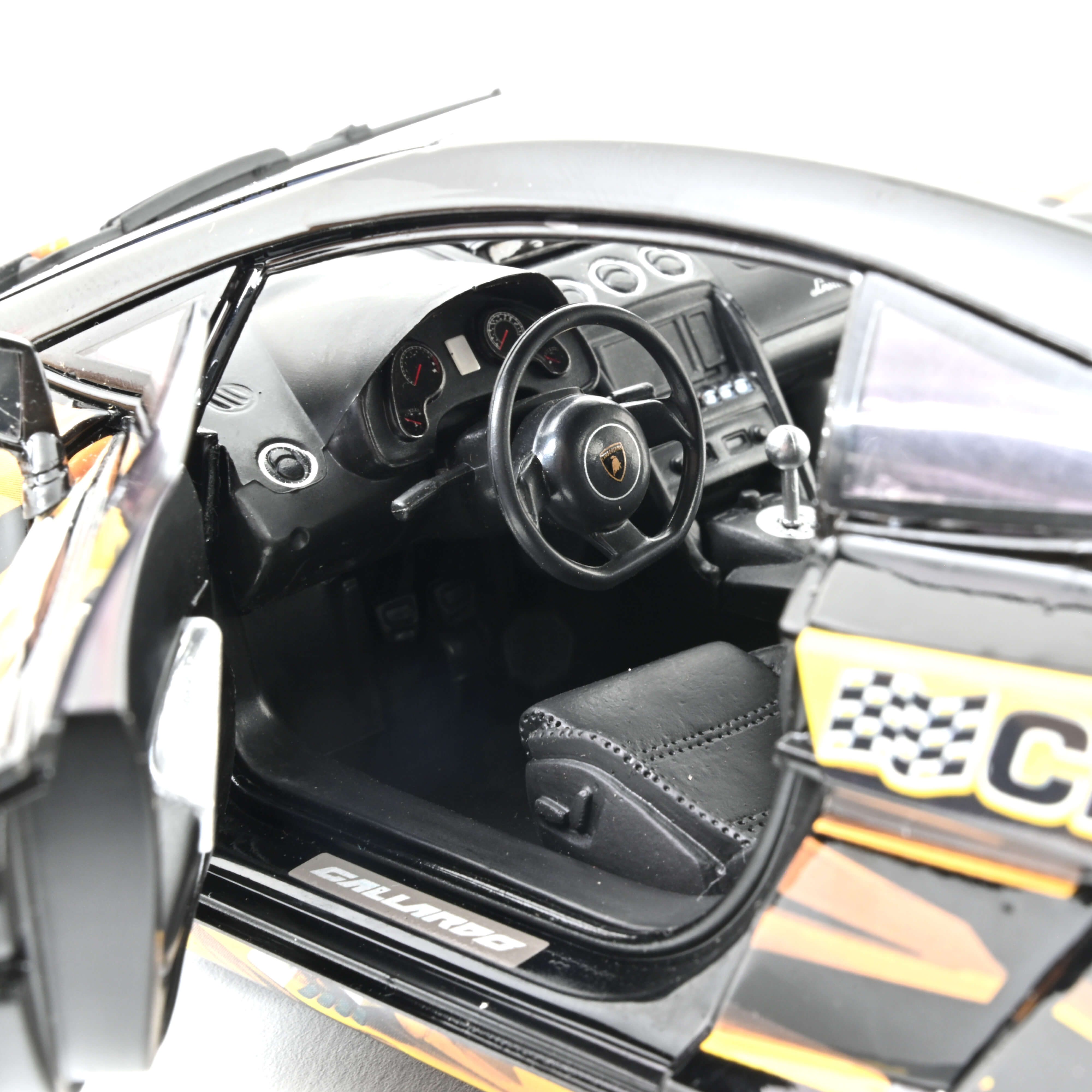 norev-lamborghini-gallardo-cesam-noir-modellino-auto-1-18-nero image 4