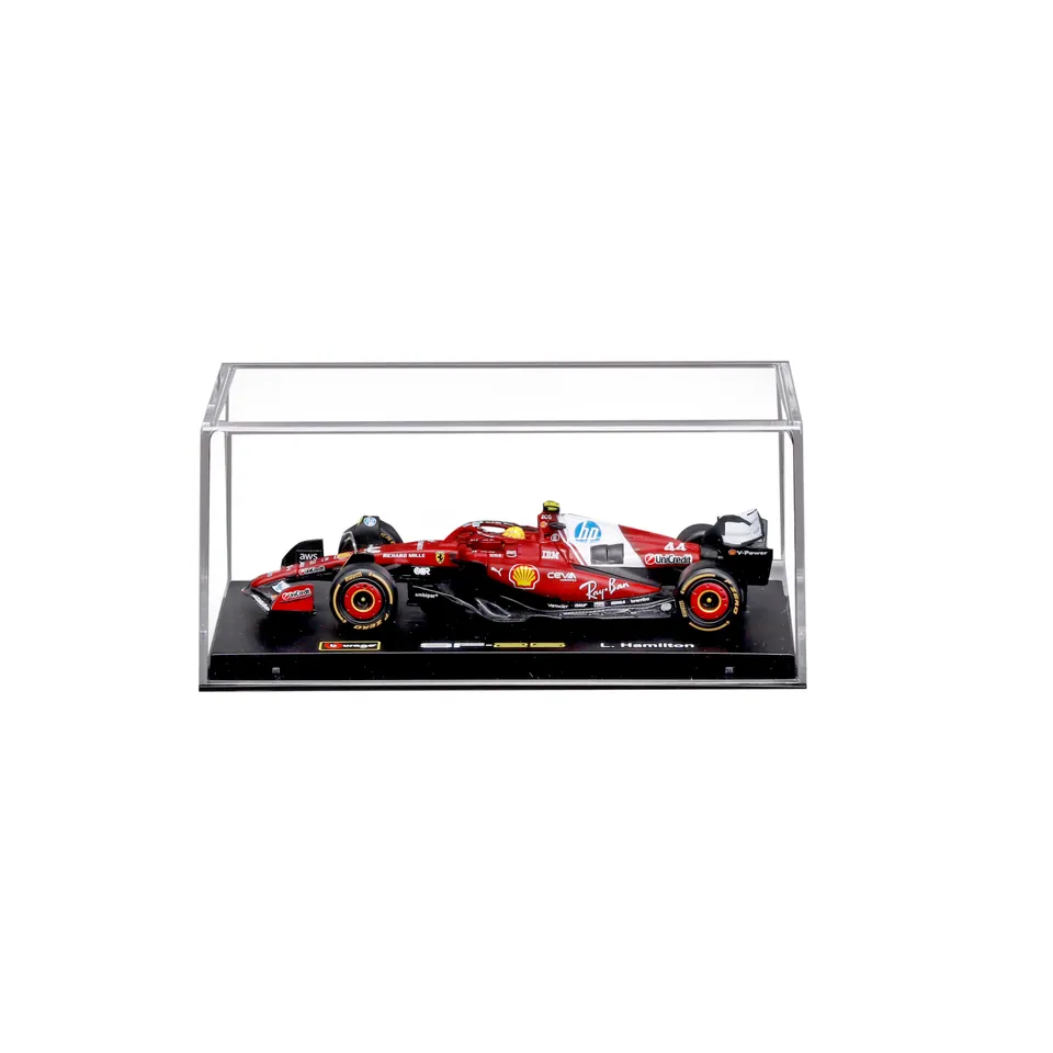 bburago-ferrari-sf-25-lewis-hamilton-44-f1-2025-1-43-con-teca image 1