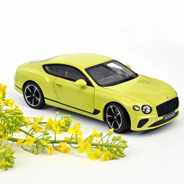norev-bentley-continental-gt-2018-modellino-auto-1-18-rhadium-edizione-limitata- image 1