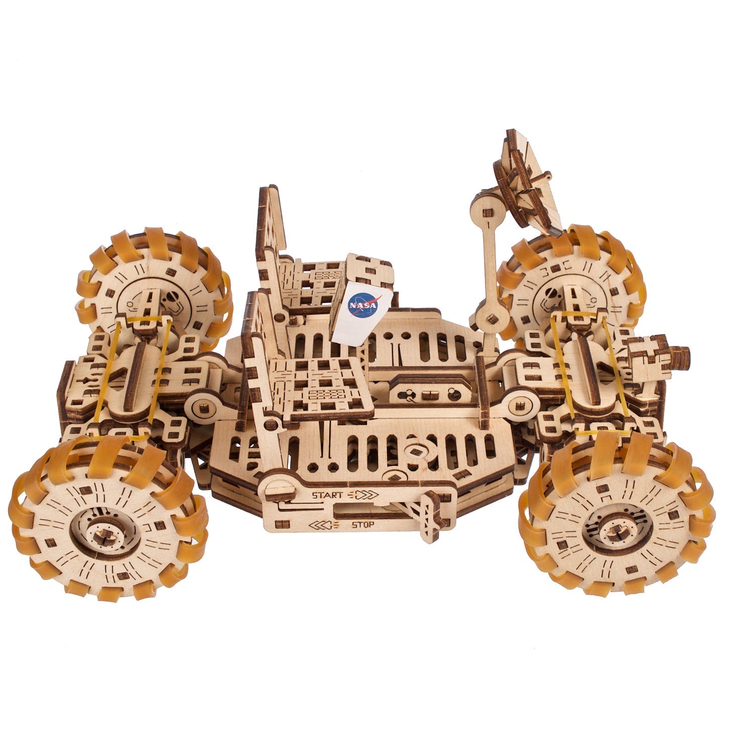 ugears-nasa-lunar-rover-rover-lunare-apollo-in-legno-da-costruire image 2
