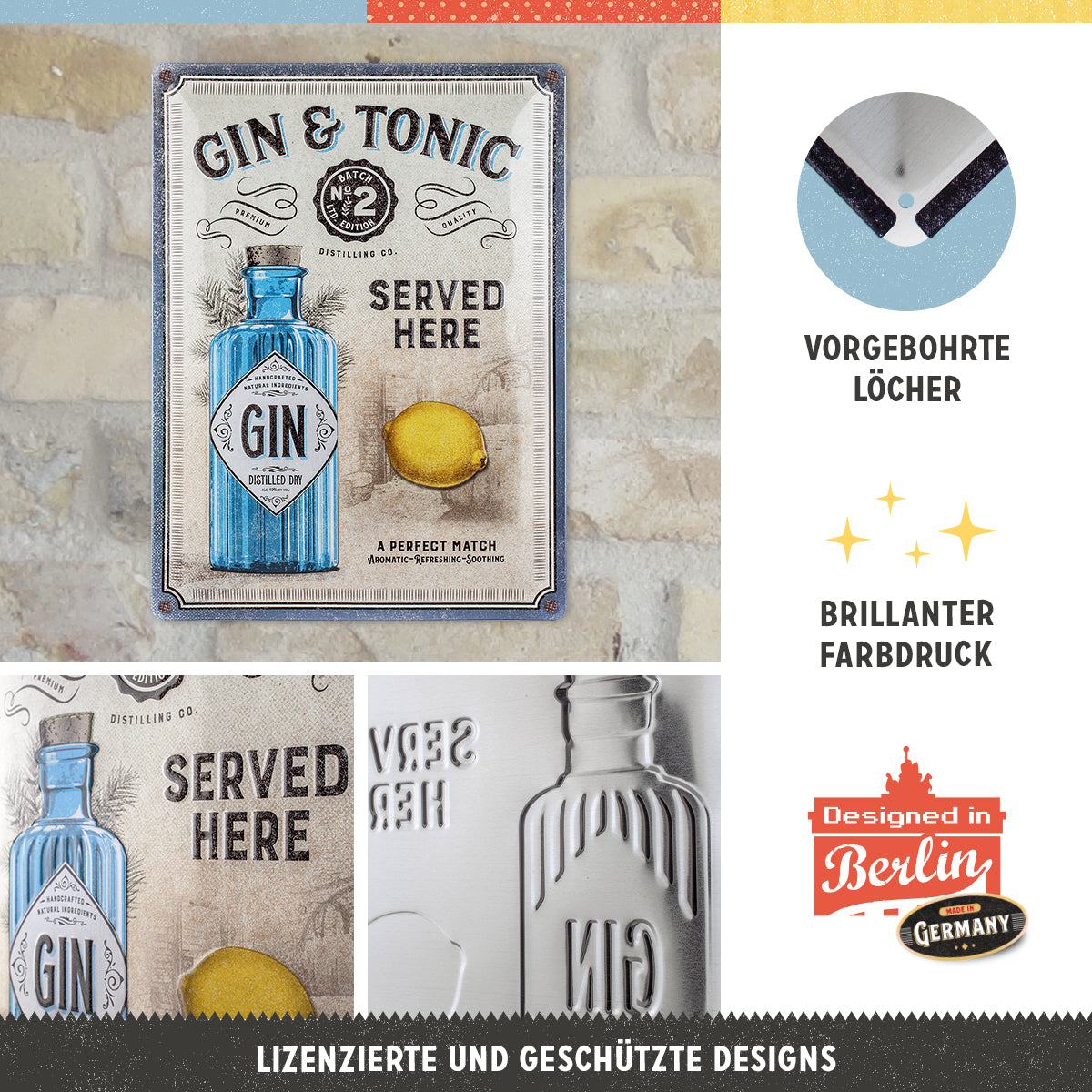 nostalgic-art-gin-tonic-served-here-targa-in-metallo-30x40-cm-2 image 4