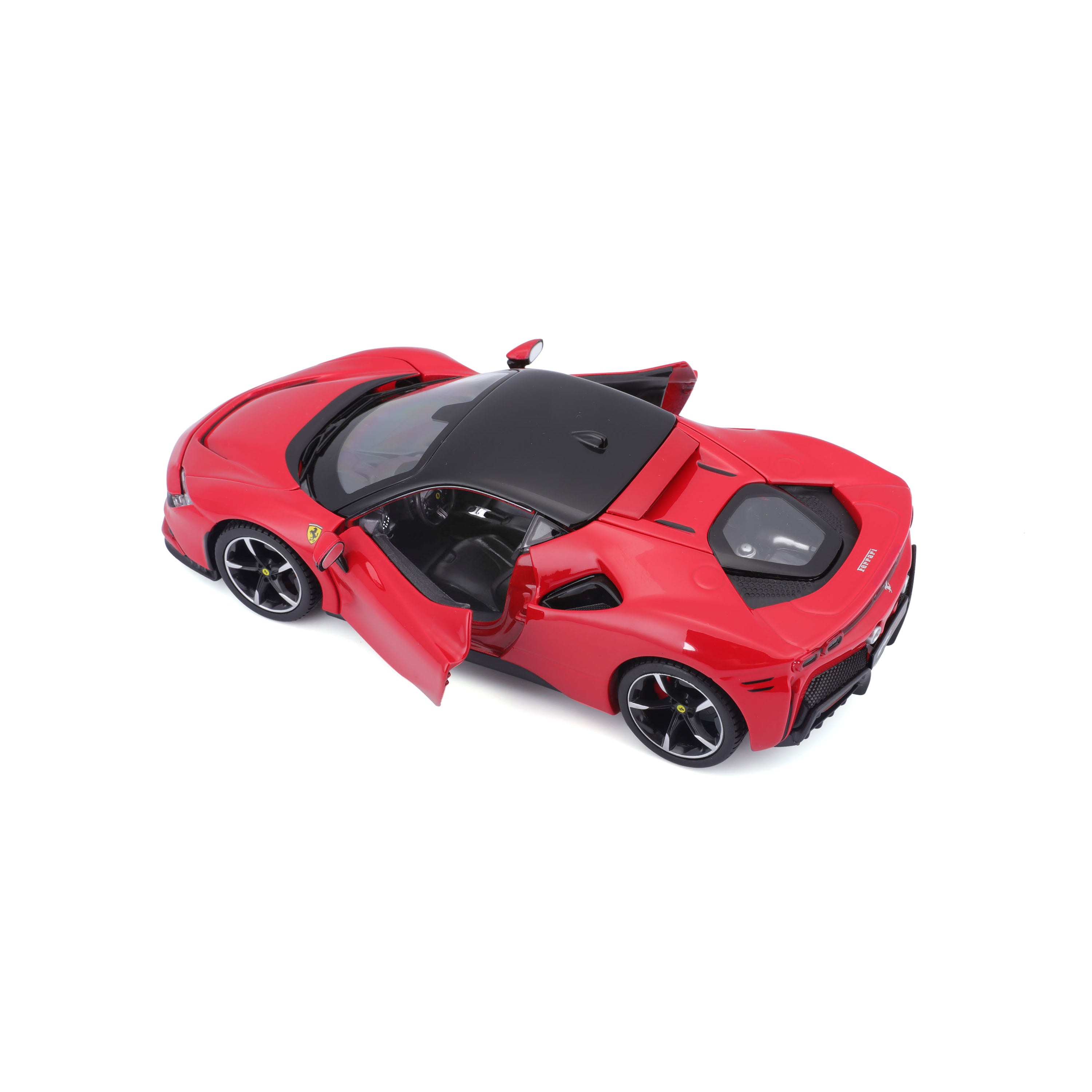bburago-model-kit-ferrari-sf90-stradale-1-24-kit-montaggio-36-pezzi-rosso image 6