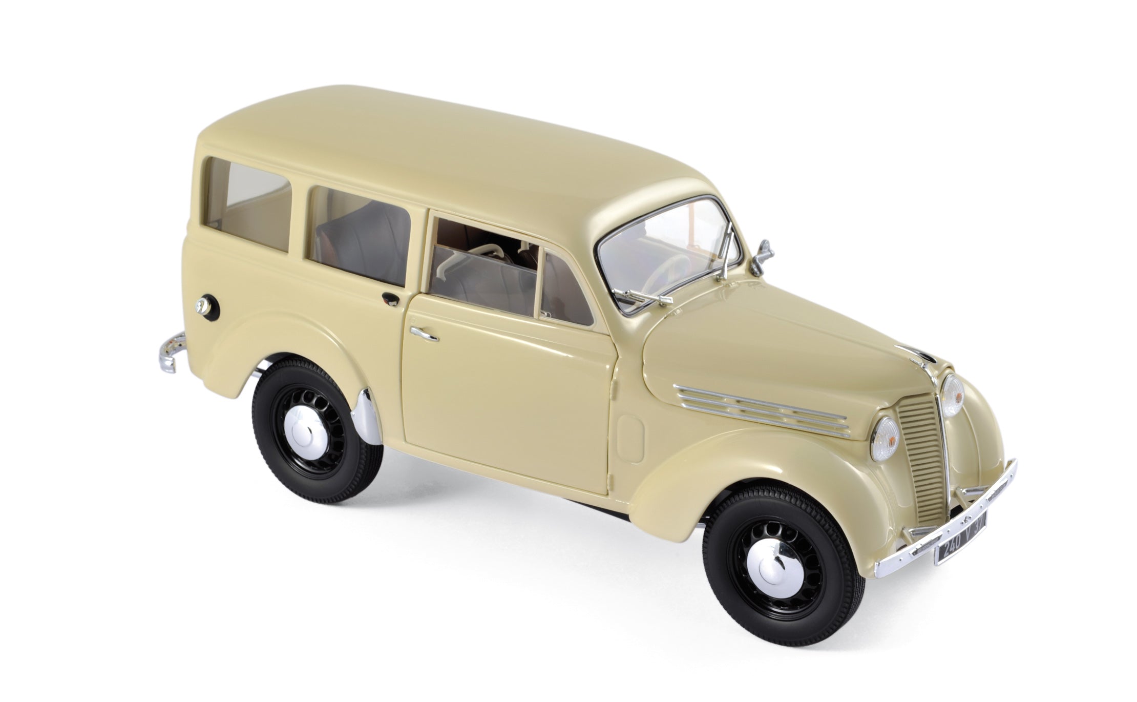 norev-renault-break-300-kg-juvaquatre-1951-modellino-1-18-avorio image 1