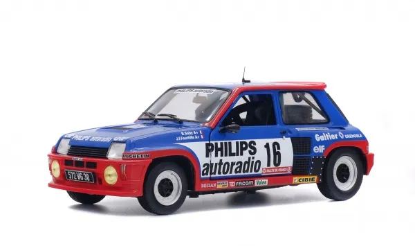 solido-renault-5-turbo-tour-de-corse-1984-b-saby-16-modellino-auto-rally-1-18 image 1