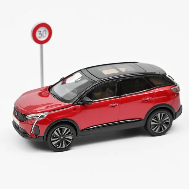 norev-peugeot-3008-gt-black-pack-2020-1-43-modellino-auto-rosso-ultimate image 1