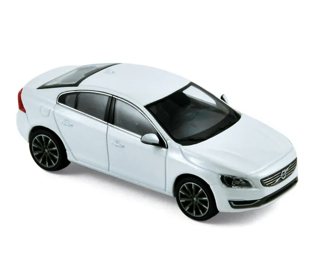norev-volvo-s60-2013-modellino-auto-1-43-bianco-crystal-pearl image 1