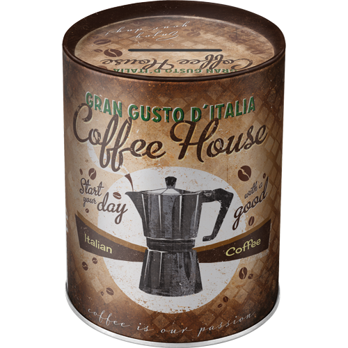 nostalgic-art-coffee-fund-salvadanaio-in-metallo-1-litro-10x13-cm image 2