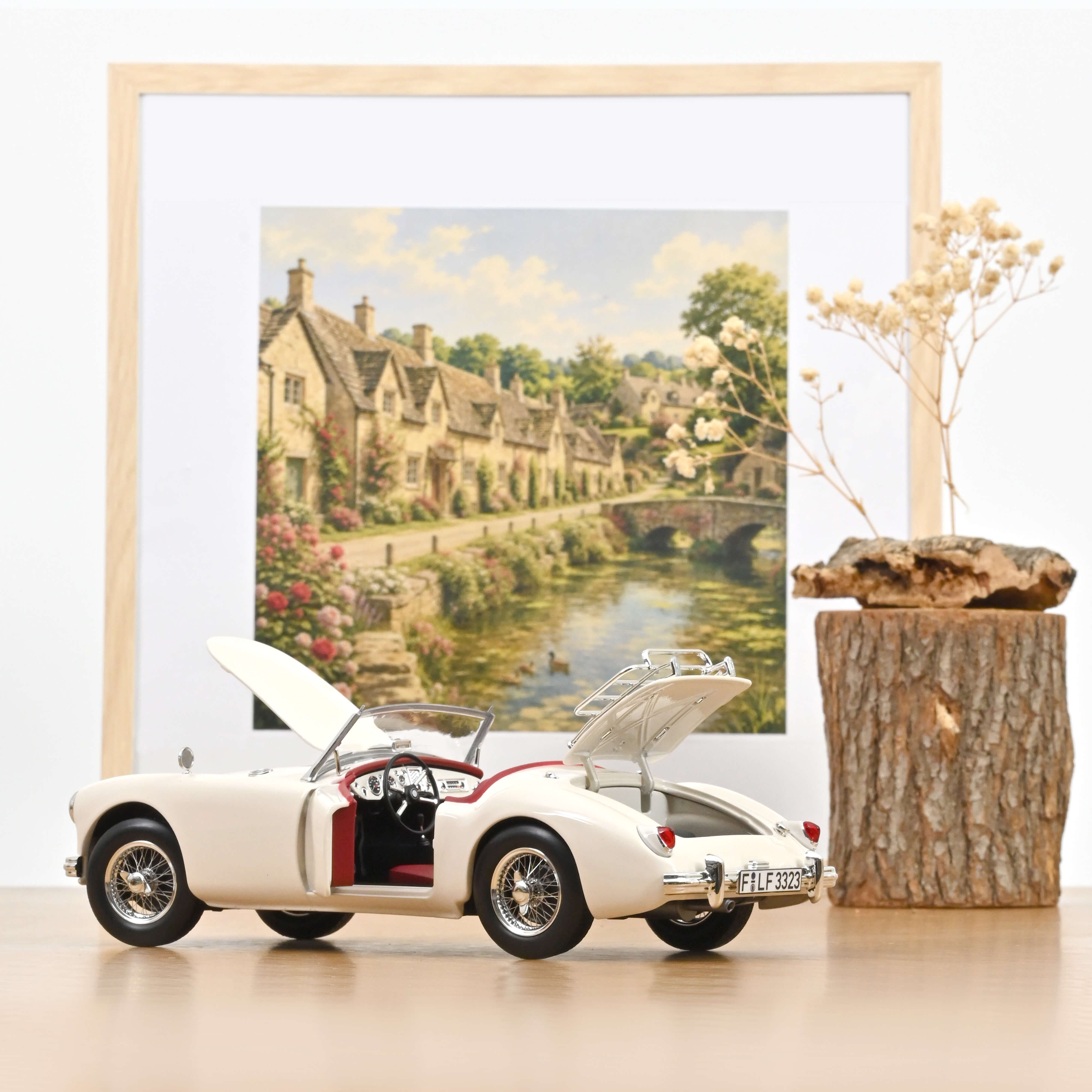 norev-mga-1955-bianco-inglese-1-18-200-pz image 2