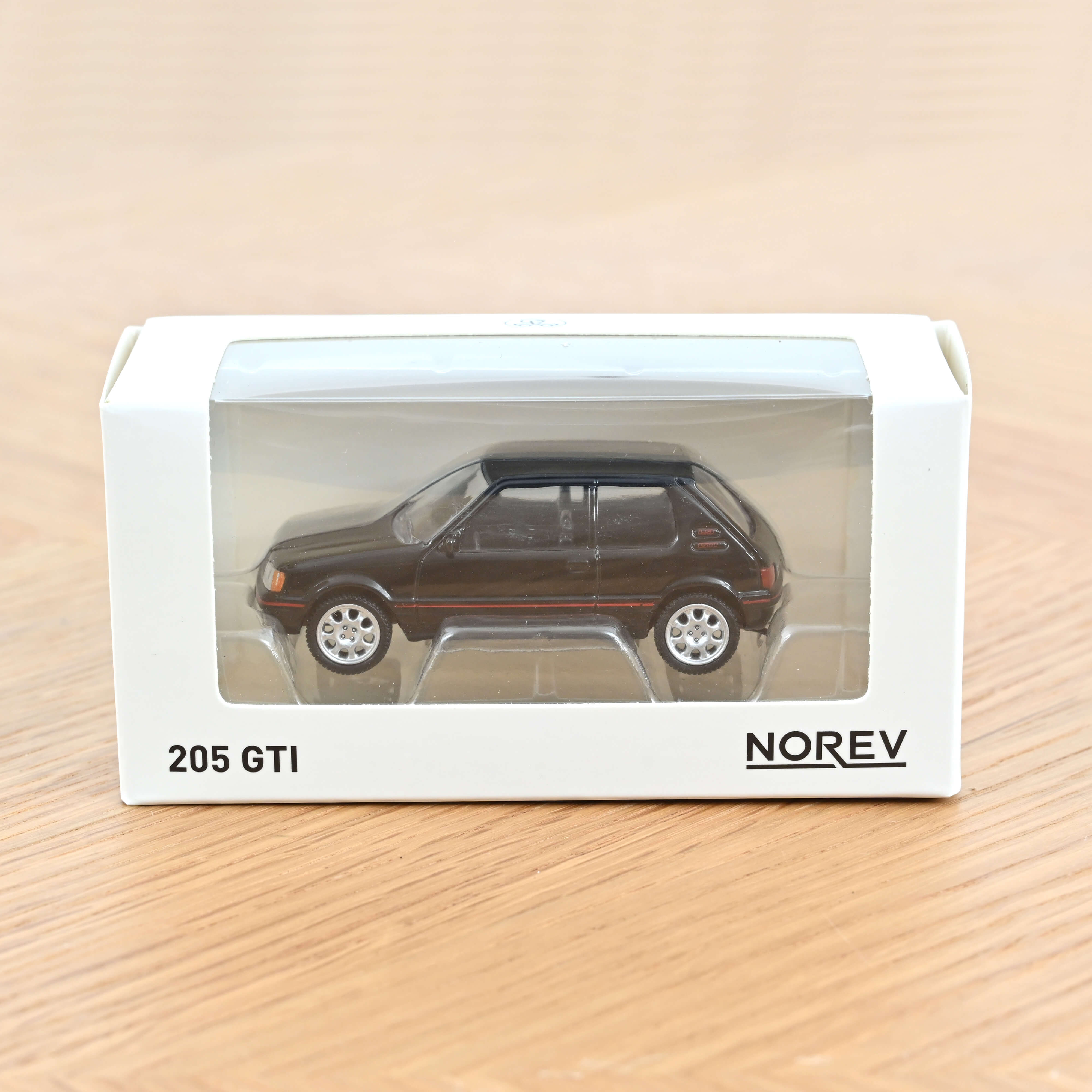norev-peugeot-205-gti-1988-modellino-auto-1-54-nero image 2