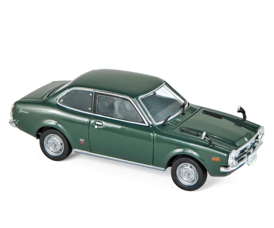 norev-mitsubishi-lancer-1600-gsr-1973-verde-scuro-1-43-modellino image 1