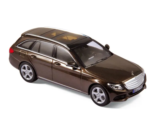 norev-mercedes-benz-classe-c-break-2014-1-43-modellino-auto-marrone-metallizzato image 1