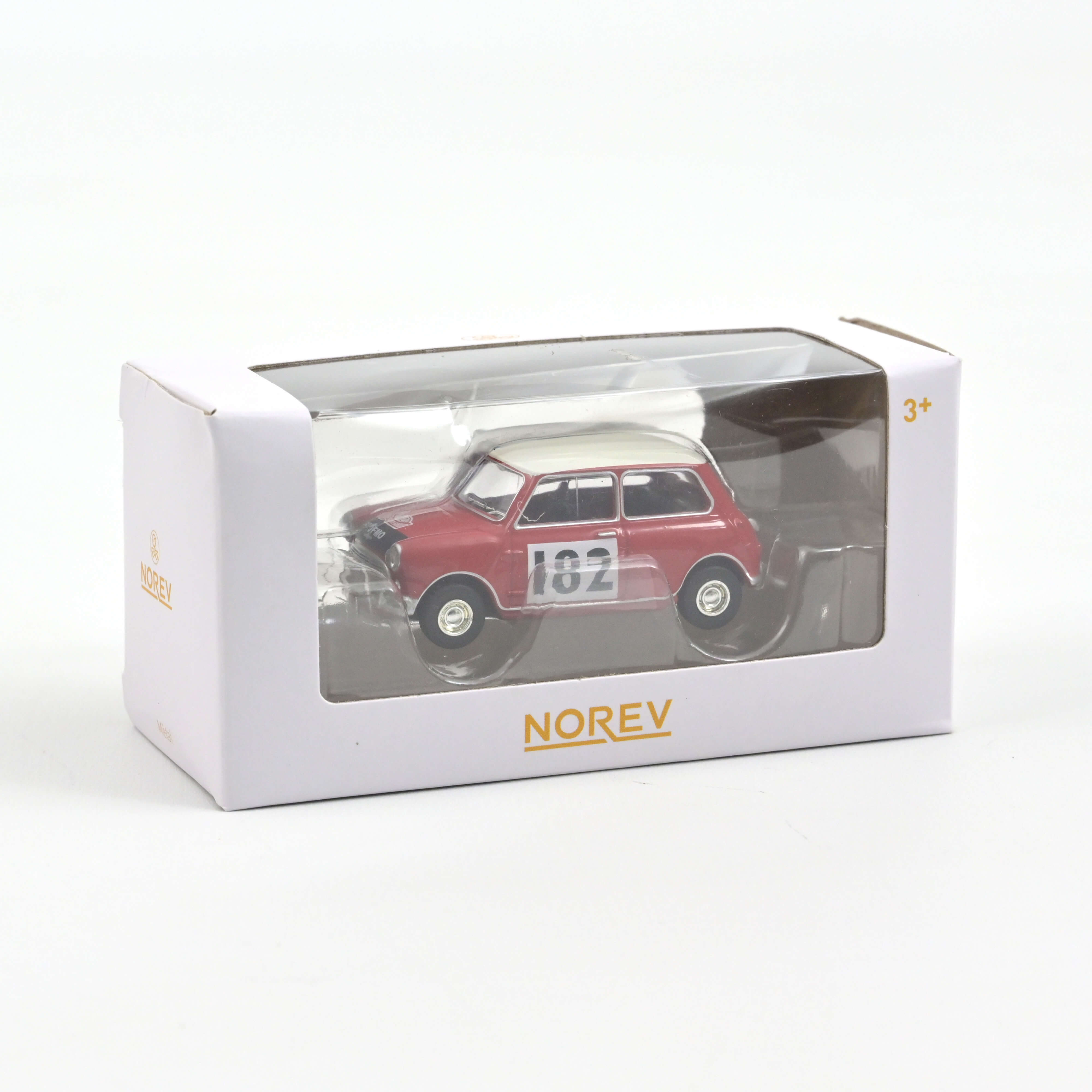 norev-mini-cooper-s-1964-rosso-tartan-n-182-1-54 image 3