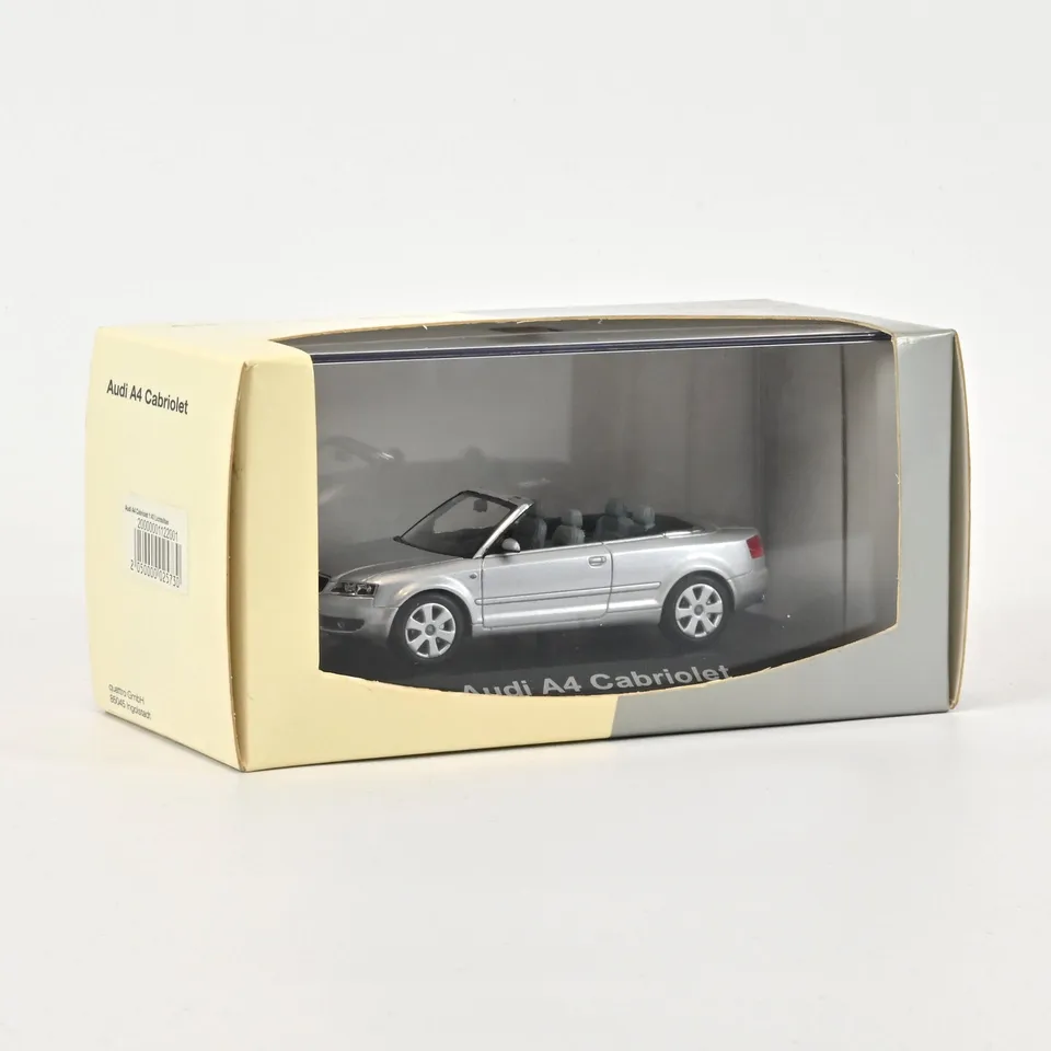 norev-audi-a4-cabriolet-argento-chiaro-1-43 image 1