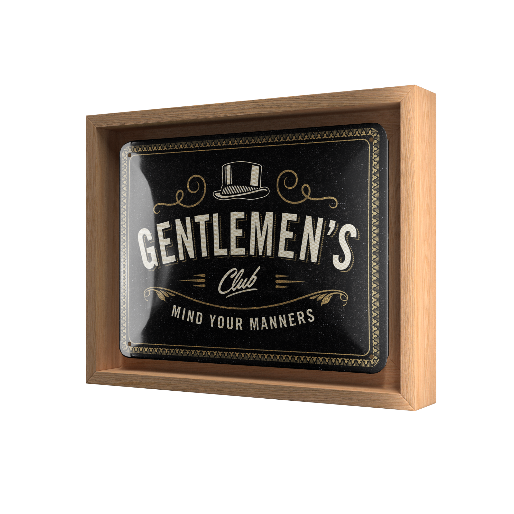 nostalgic-art-gentlemen-s-club-n-frame-s-edition-cornice-18-5x24-cm image 1