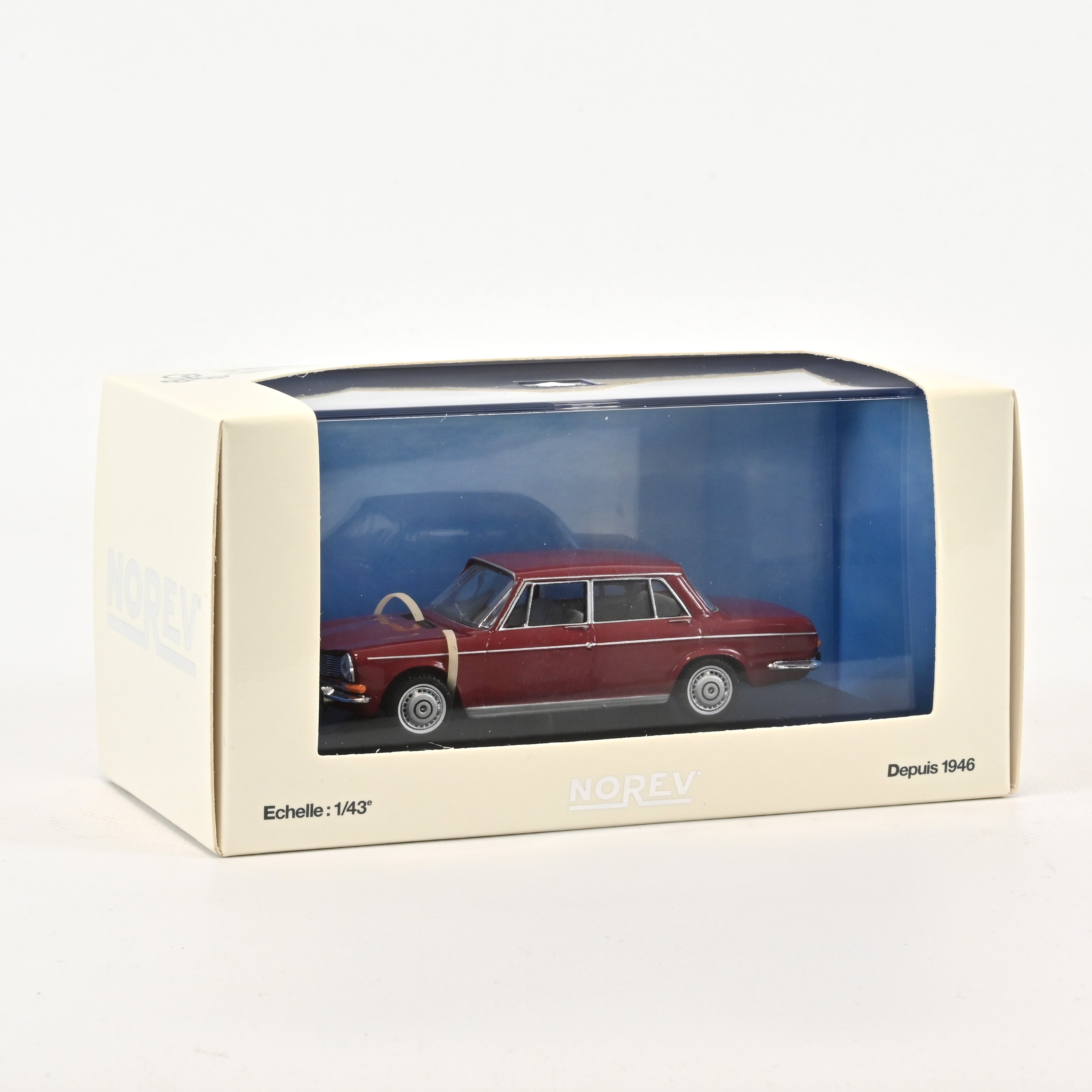 norev-simca-1501-1963-rossa-1-43-modellino-auto-d-epoca-da-collezione image 1