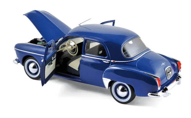 norev-renault-fr-gate-1959-capri-blue-modellino-auto-1-18 image 1
