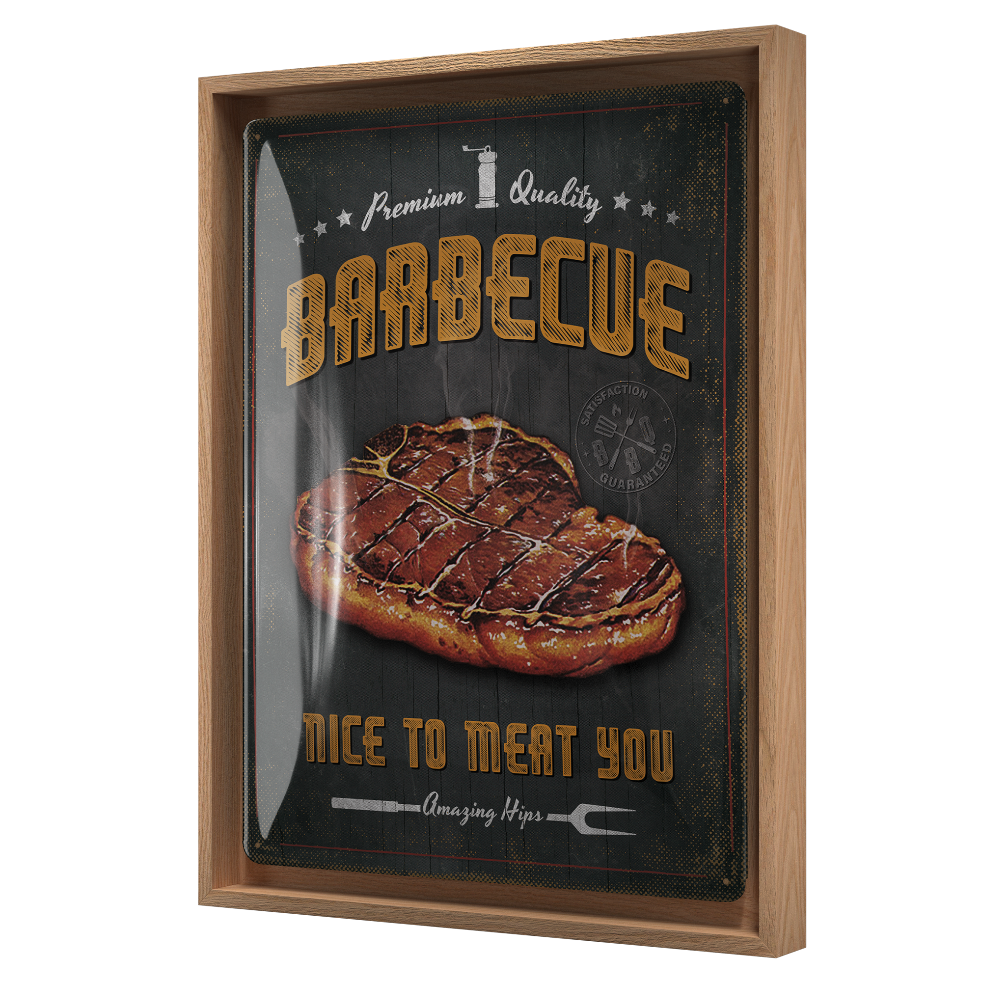 nostalgic-art-barbecue-nice-to-meat-you-cornice-n-frame-l-33-5x44-cm image 1