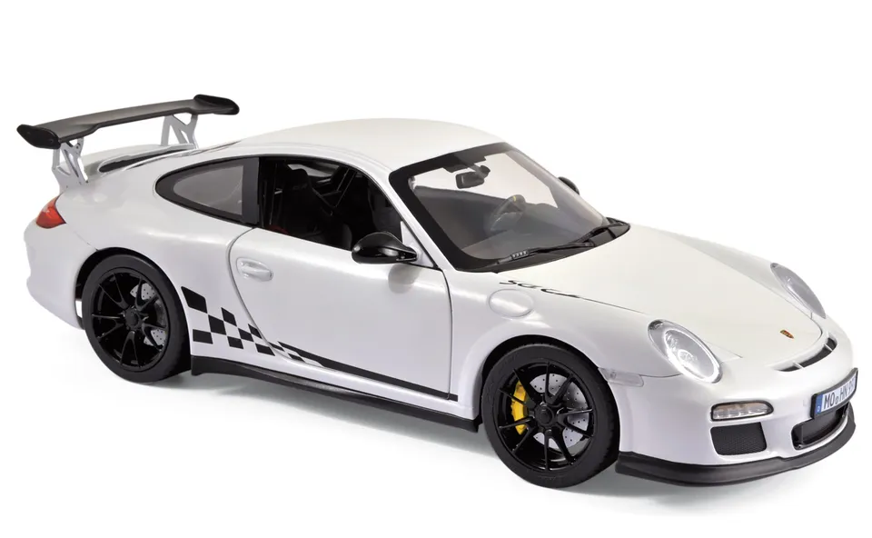 norev-porsche-911-gt3-rs-2010-bianca-e-nera-1-18-modellino-auto image 1