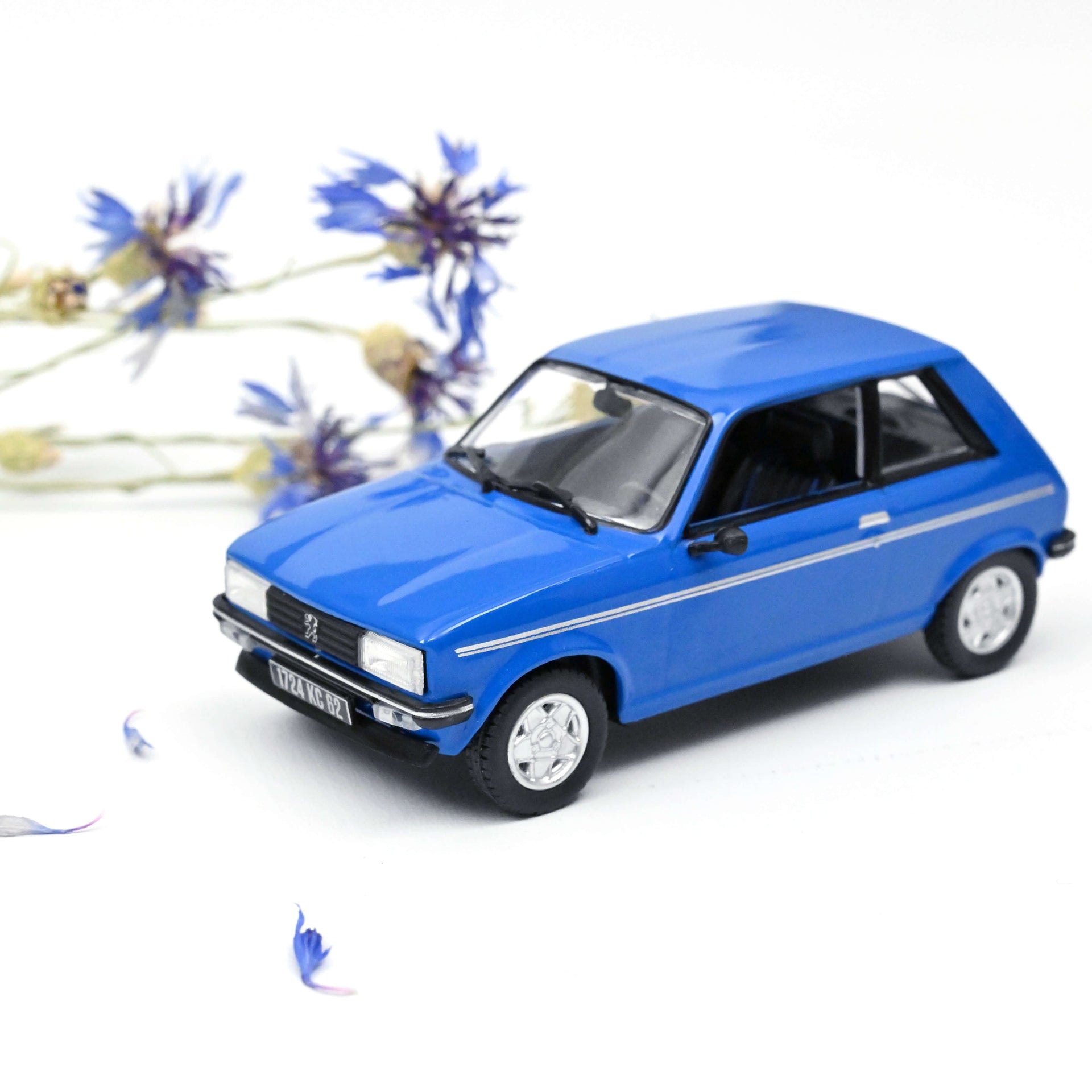 norev-peugeot-104-zs-1979-ibis-blue-1-43-modellino-auto image 1