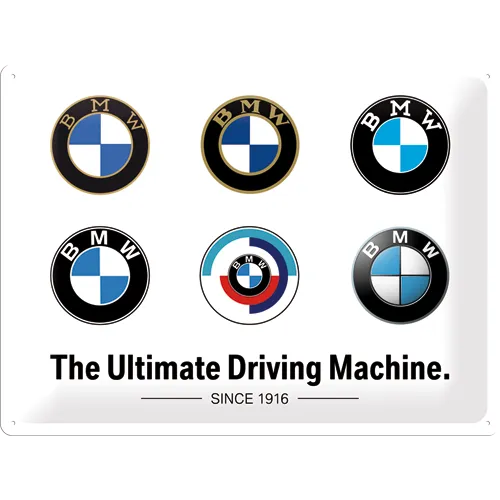nostalgic-art-bmw-logo-evolution-targa-in-metallo-30x40-cm-2 image 1