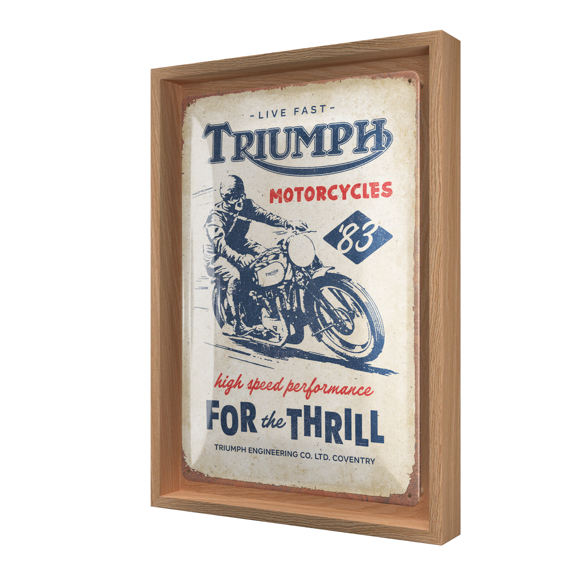 nostalgic-art-triumph-for-the-thrill-cornice-n-frame-m-edition-24x33-5-cm image 1