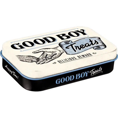 nostalgic-art-good-boy-treats-scatolina-tascabile-in-latta image 1