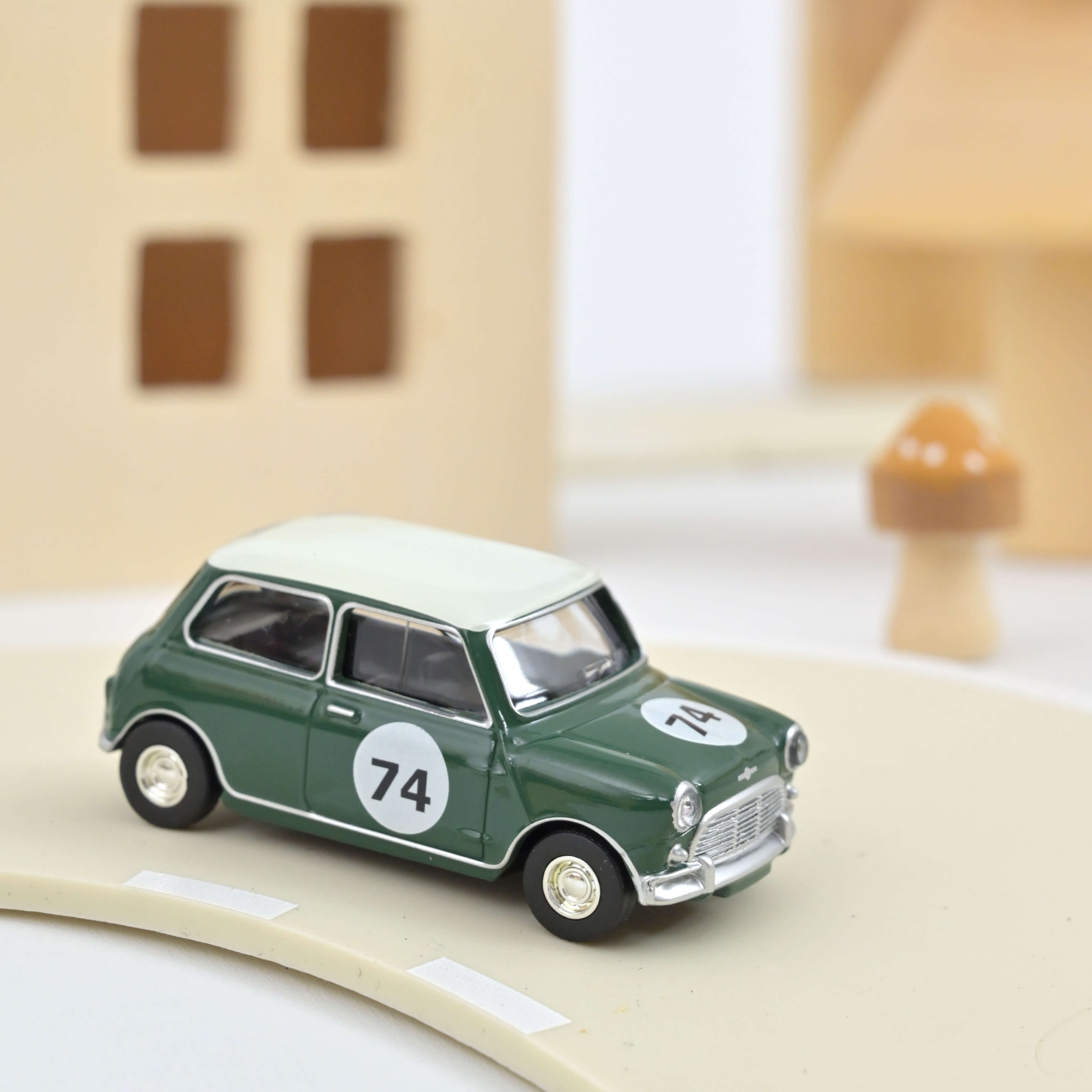 norev-mini-cooper-s-1964-verde-mandorla-n-74-1-54-modellino image 1