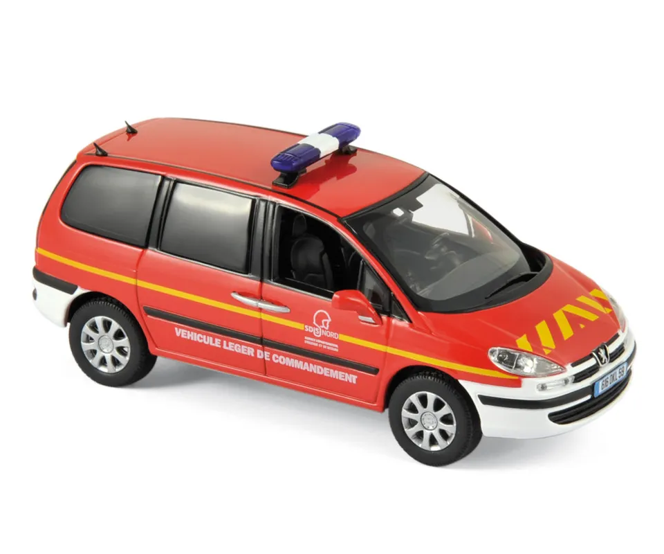 norev-peugeot-807-2008-pompiers-1-43 image 1